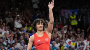 Vinesh Phogat at 2024 Paris Olympics